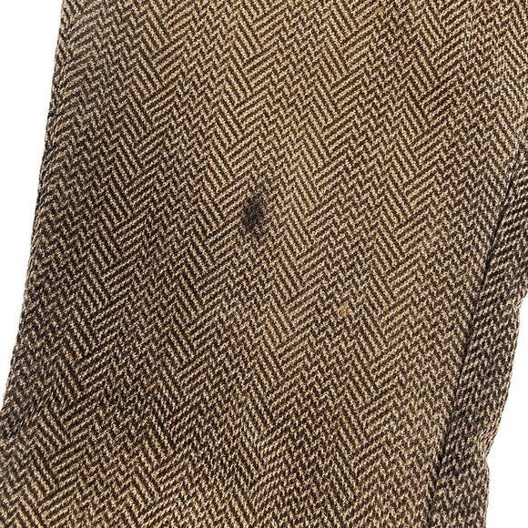 Male Slacks Brown 70s Corduroy Bellbottoms Scovall Zip Flare Jeans Size 34x32. - Picture 4 of 9